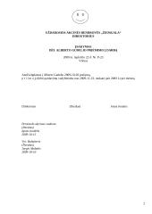 Įmonės veiklos dokumentai: UAB "Žiemgala" 2 puslapis