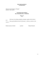 Įmonės veiklos dokumentai: UAB "Žiemgala" 15 puslapis