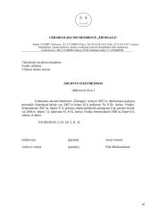 Įmonės veiklos dokumentai: UAB "Žiemgala" 16 puslapis