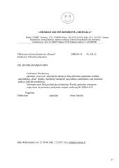 Įmonės veiklos dokumentai: UAB "Žiemgala" 17 puslapis
