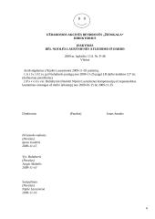 Įmonės veiklos dokumentai: UAB "Žiemgala" 6 puslapis