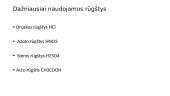 Skaidrės: rūgštys 5 puslapis
