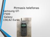 Samsung istorija 7 puslapis