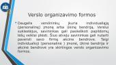 Verslo organizavimo formos (skaidrės) 4 puslapis