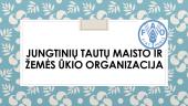 Jungtinių tautų maisto ir žemės ūkio organizacija
