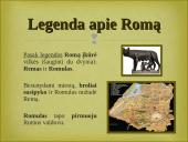 Senovės Roma. Skaidrės 2 puslapis