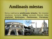 Senovės Roma. Skaidrės 4 puslapis