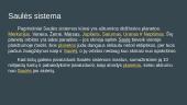 Saulės sistema. Skaidrės 11 puslapis