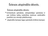 Fizikos projektinis darbas: Šviesa 10 puslapis