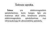 Fizikos projektinis darbas: Šviesa 2 puslapis