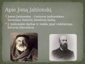Jonas Jablonskis. Skaidrės 2 puslapis