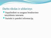 Saugus bendravimas internete 2 puslapis