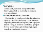 Saugus bendravimas internete 4 puslapis