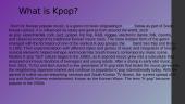 K-Pop presentation
