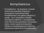 Programavimo kalbos c++ programos struktūra 8 puslapis