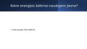 Saulės energijos pristatymas 8 puslapis