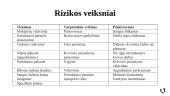 Sinchronizavimas tarptautiniame aptarnavime. Rizikos ir neužtikrintumai tarptautiniuose vežimuose 6 puslapis