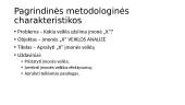 Įmonės „X“ veiklos analizė (skaidrės) 3 puslapis