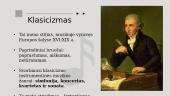 Jozefas Haidnas - klasicizmo ir kompozitoriaus pristatymas