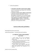 Autorinės teisės, konspektas 5 puslapis