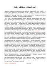 Kodėl valdžia yra išbandymas?