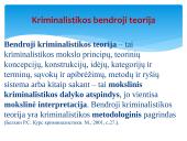 Kriminalistikos teorijos pagrindai  15 puslapis