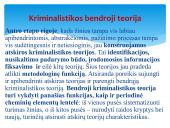 Kriminalistikos teorijos pagrindai  18 puslapis