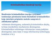 Kriminalistikos teorijos pagrindai  19 puslapis