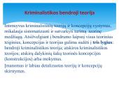Kriminalistikos teorijos pagrindai  5 puslapis