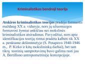 Kriminalistikos teorijos pagrindai  7 puslapis