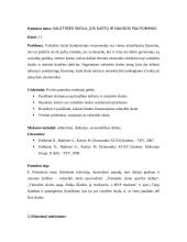 Pamokos tema: "Valstybės skola"