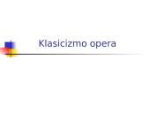 Klasicizmo opera (skaidrės)
