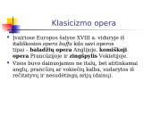 Klasicizmo opera (skaidrės) 5 puslapis