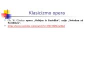 Klasicizmo opera (skaidrės) 9 puslapis