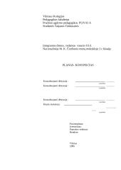 Kūno kultūros pamokų planas 10 puslapis