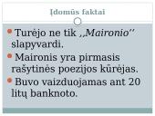 Jonas Mačiulis – Maironis (1862-1932m.) 6 puslapis