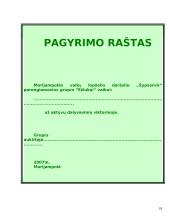 Priešmokyklinio ugdymo projektas: "Duonutė — mūsų motutė" 18 puslapis