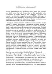 Kodėl žmonėms reikia draugystės?