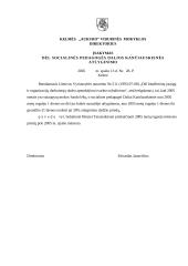 Raštvedyba - mokyklos dokumentai 2 puslapis