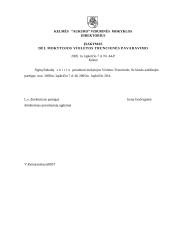 Raštvedyba - mokyklos dokumentai 13 puslapis