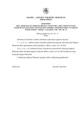 Raštvedyba - mokyklos dokumentai 3 puslapis