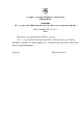 Raštvedyba - mokyklos dokumentai 9 puslapis