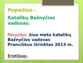 Krikščionių bažnyčia viduramžiais (skaidrės) 13 puslapis