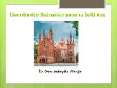 Krikščionių bažnyčia viduramžiais (skaidrės) 10 puslapis