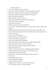 Šventės scenarijus Žemės dienai "Šventė mums ir gamtai" 5-6 metų vaikams 4 puslapis