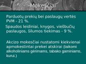 Mokesčiai ir transferai (neatlygintos išmokos) 8 puslapis
