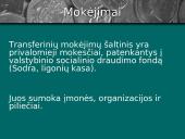 Mokesčiai ir transferai (neatlygintos išmokos) 10 puslapis