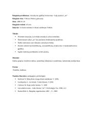 Ugdomojo renginio išplėstinis planas: Atsisakymo įgūdžių formavimas - kaip pasakyti "ne" 2 puslapis