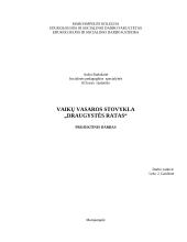 Vaikų vasaros stovykla "Draugystės ratas" 9 puslapis