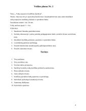 Veiklos su ugdytinių tėvais planai 4 puslapis